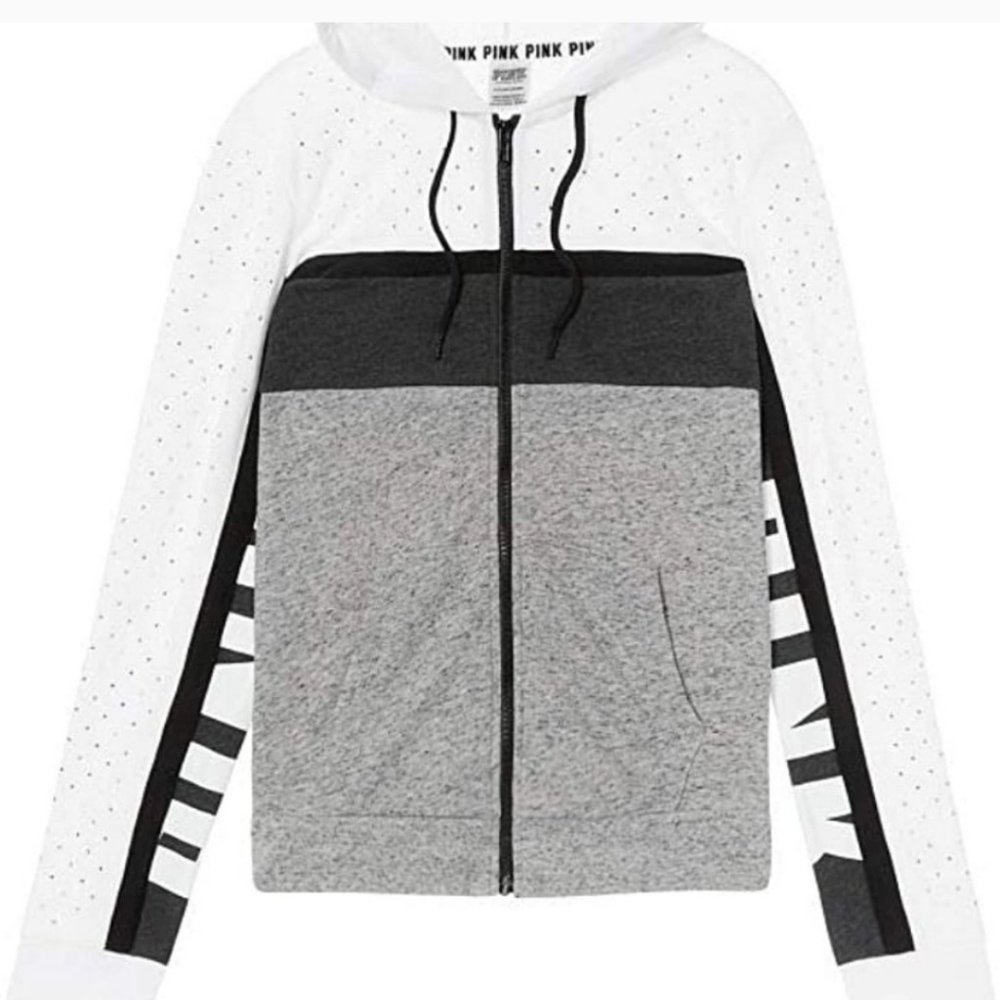 VS PINK rhinestone bling hoodie